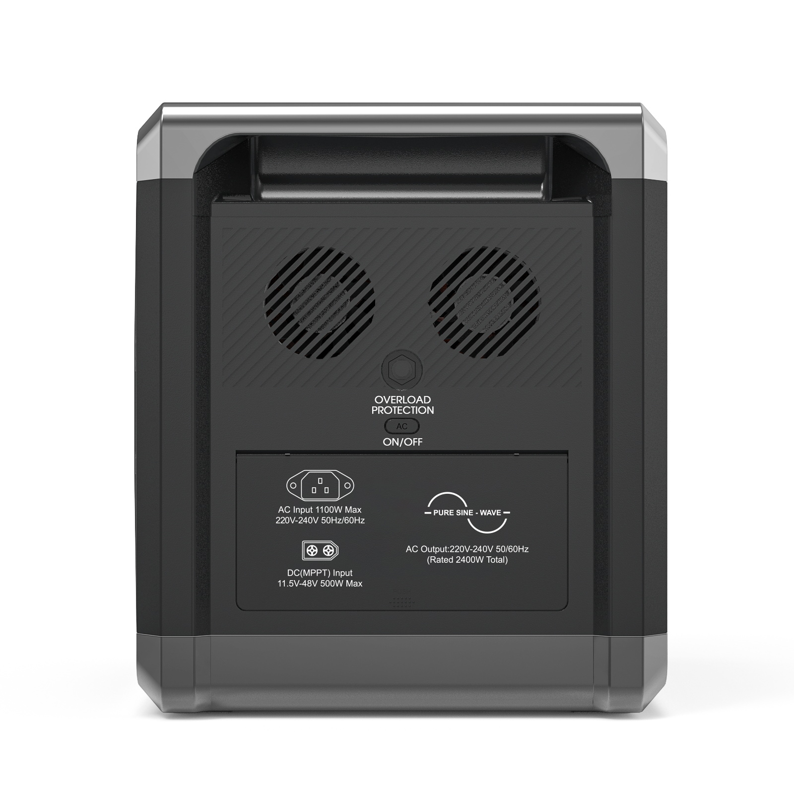 2400W Portable Power Station LiFePO? Battery 48V High-Power Output for Outdoor & Emergency Use