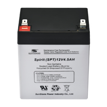 12V 4.5AH AGM Battery Rechargeable Sealed Lead Acid UPS Backup Power Supply Sunstone