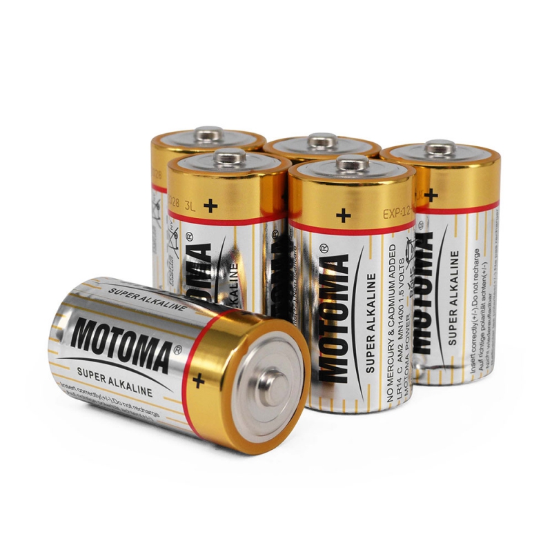 C Size Alkaline Battery 1.5V High-Performance for Toys and Flashlights