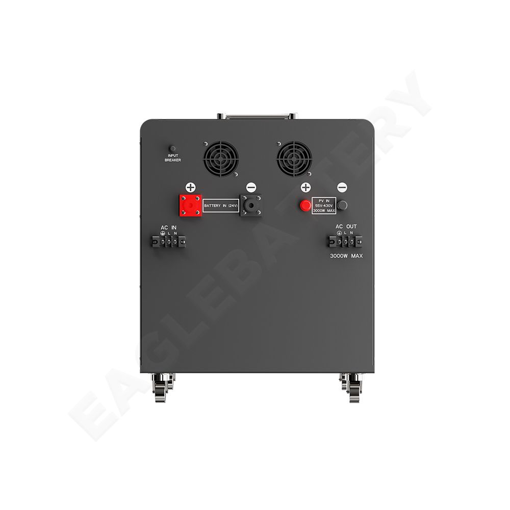 B-3000 Lead Acid Battery 24V100AH 3000W Solar Power Station for Home and Industrial Energy Storage