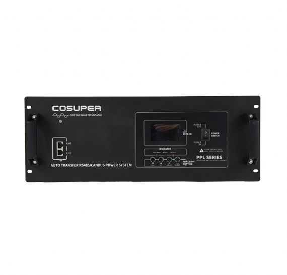 4000W Rack Mount Inverter Charger Pure Sine Wave 12/24/48V for Off-Grid Solar Energy Storage Systems