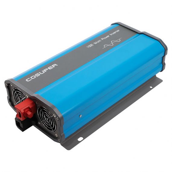 1000 W Pure Sine Wave Inverter 12V/24V/48V Input 100-120V/210-250V Output 2000W Peak Power for Solar Energy, Off-Grid & RV Systems