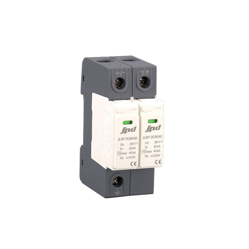 DC Surge Protection Device 40kA 85V Pluggable DIN Rail Mount for Solar PV Systems Jinli