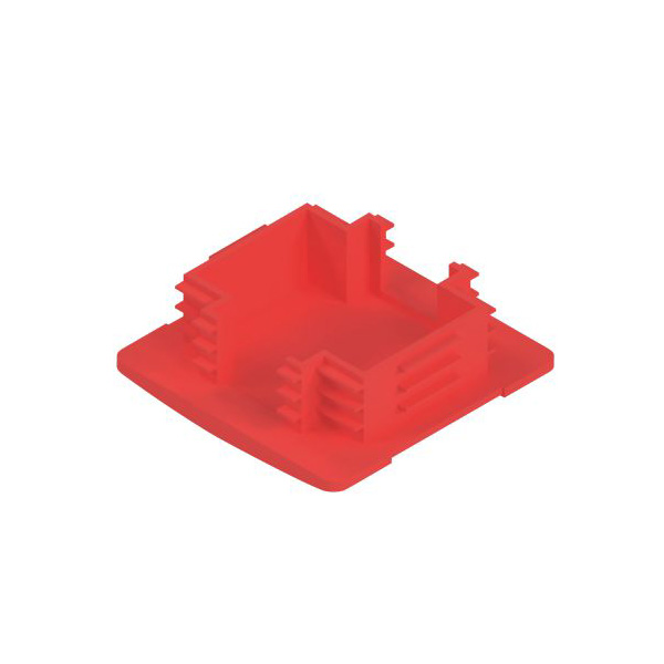 End Caps PP Plastic Protective Cover for CDE-72 Channel Steel Solar Mounting Systems