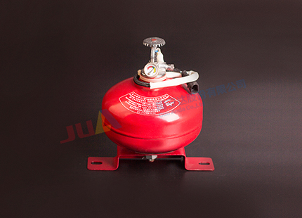Solid Spherical Gas Conversion 0.6Kg Ultra-Fine Dry Powder Fire Suppression for Vehicle Safety