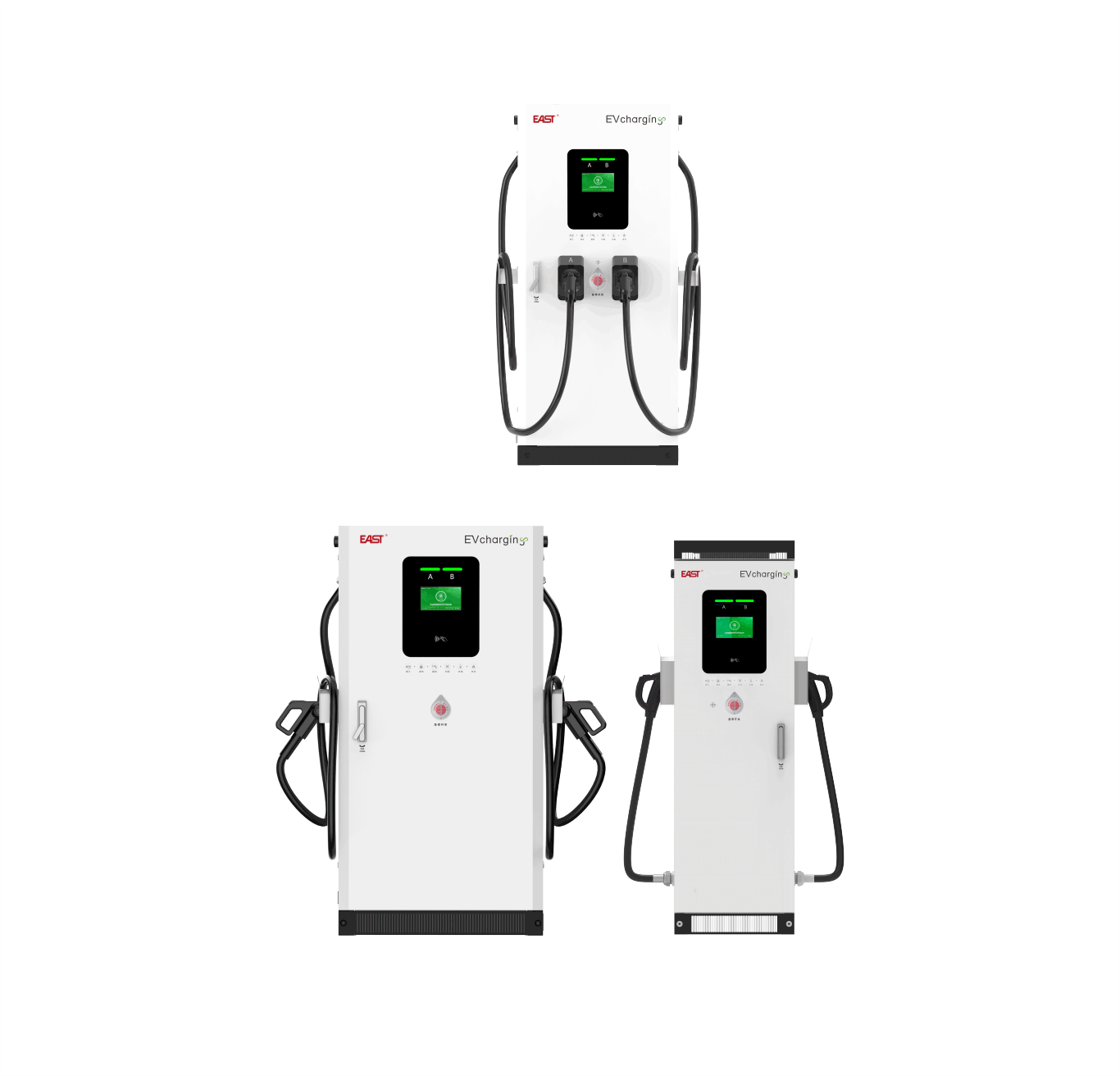 60-360kW EVDC Fast Charger High-Efficiency Air-Cooled DC Charging Station for Electric Vehicles