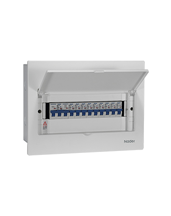 NDP3A Series Distribution Box IP65 Rated ABS+PC+Steel Enclosure for Indoor Electrical Protection Nader