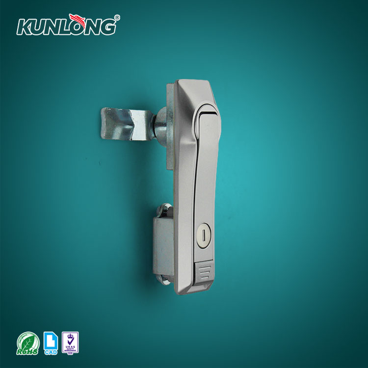 Metal Cabinet Electrical Panel Door Lock Zinc Alloy Black Painted for Power Box Distribution Cabinet KUNLONG