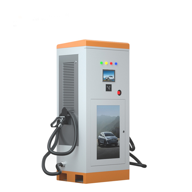 NEV-DC 30kw Double Gun DC Charging Pile 200-750VDC Fast Charging Station for Electric Vehicles Public Charging