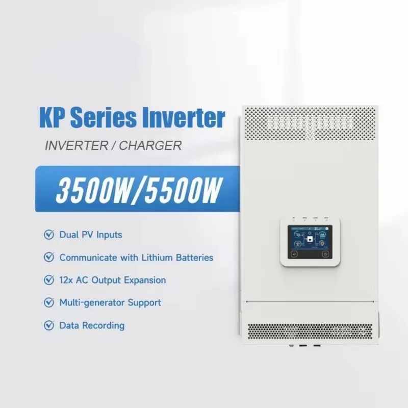 Sangsolar 5.5kw 10kw 48v 220v 230v 15kwh 30kwh Lithium Battery Off Grid Solar Power System Without Battery High-Frequency MPPT Hybrid Inverter for Home and Residential Use
