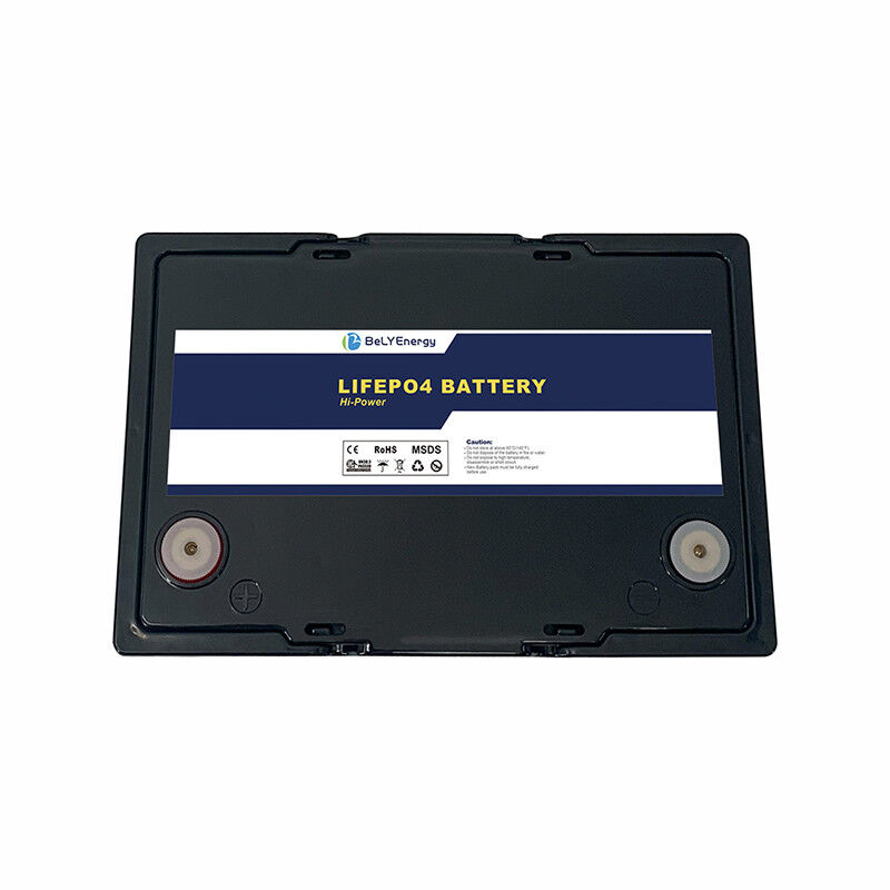 25.6V 50Ah LiFePO4 Battery High Performance, IP65 Waterproof, Long Cycle Life for Electric Tools and Appliances BeLY