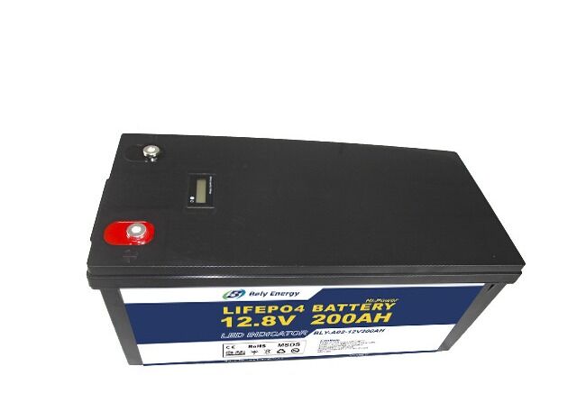 12V 200Ah Powerwall Battery Backup Submarine LED Display Battery LiFePO4 2560Wh High Cycle Life for Solar Energy Storage & UPS Systems