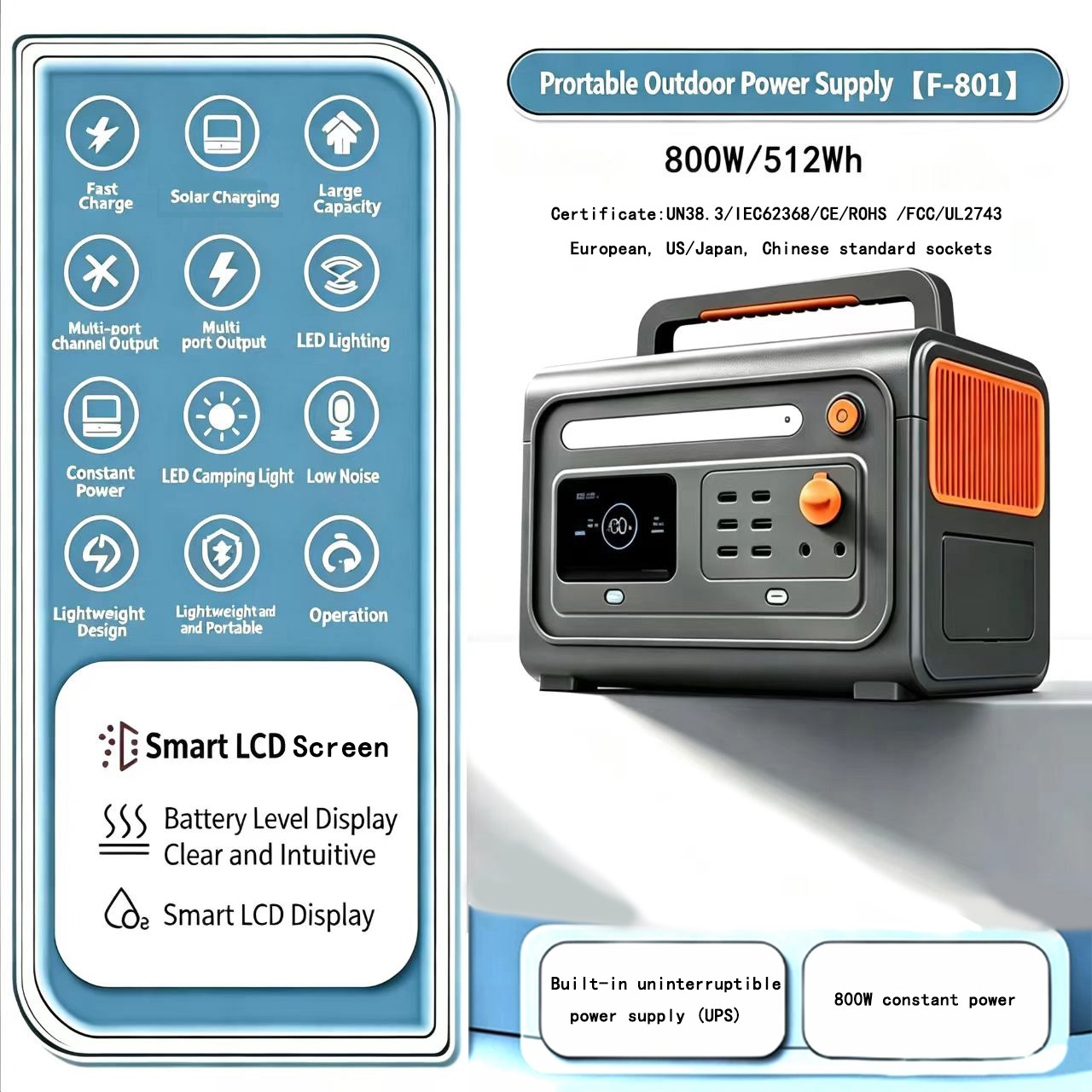 Portable Energy Storage Power Station